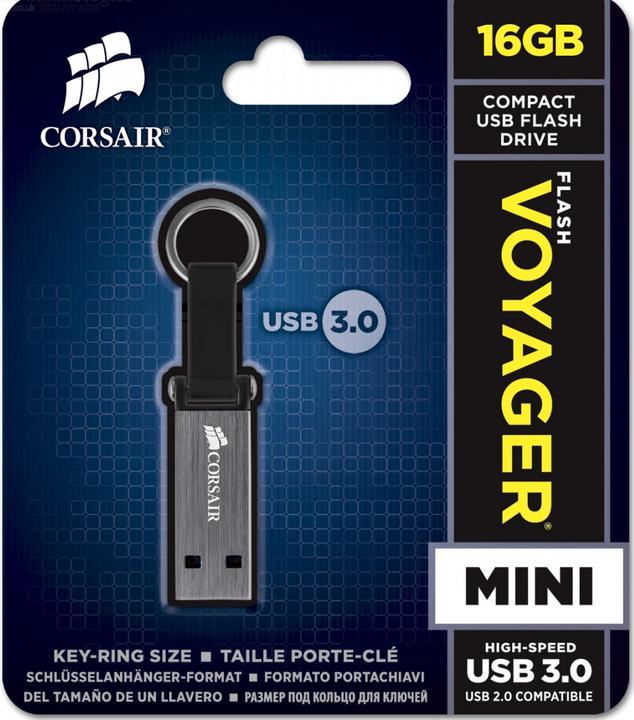 Produktbild Corsair Flash Voyager Mini (16 GB)