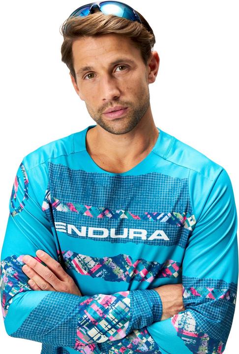 Actual product image Endura Patchwork Ltd Printed L/S Tee Bab (XXL)