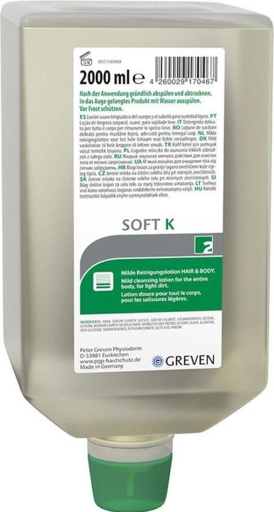 PGP Ganzkörperreinigungslotion GREVEN® SOFT 2 l Varioflasche