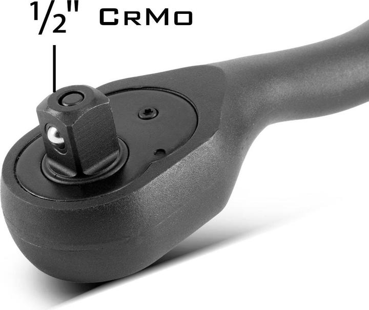 Produktbild Stahlwerk Profi-Umschaltknarre 1/2 Zoll aus Chrom Vanadium Stahl 72 Zähne