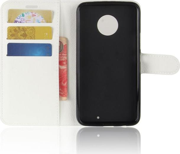 Produktbild MU Classic Klassische Leder Hülle mit Litchitextur (Motorola Moto X4)