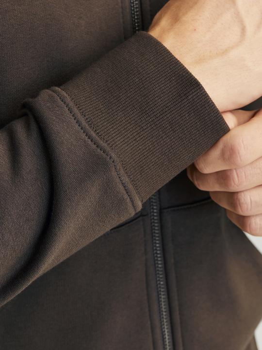 Produktbild Jack & Jones Einfarbig Kapuzenpullover mit Reissverschluss Kapuzenpullover mit Reissverschluss (XS)