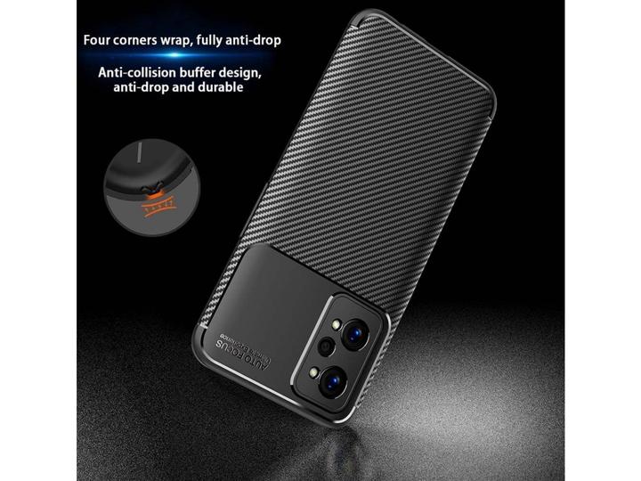 Actual product image Screenguard Realme GT Neo2 Hull Carbon Design TPU Case (Realme GT Neo 2)