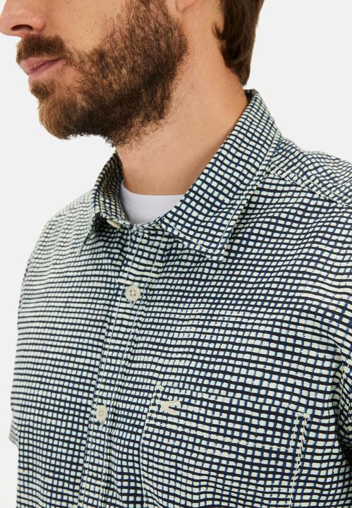 Actual product image Camel Active Kariertes Kurzarmhemd aus Baumwolle (3XL)