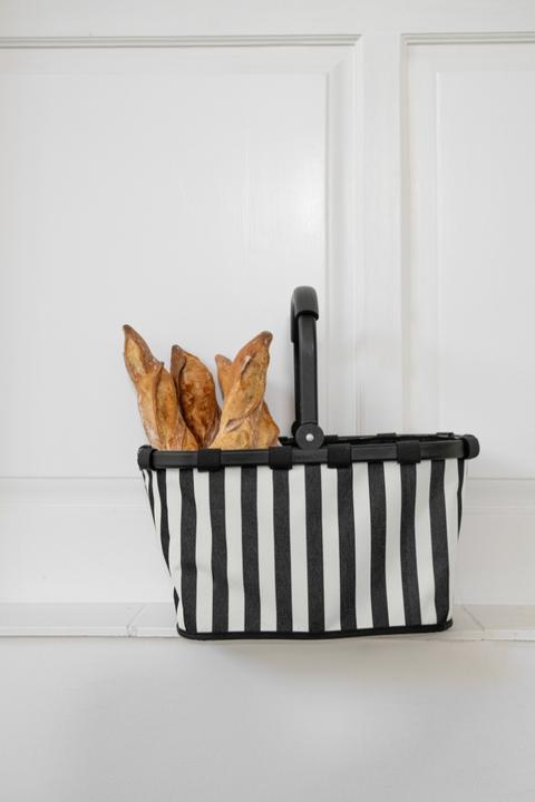 Actual product image reisenthel Einkaufskorb Carrybag Summerstripes Black