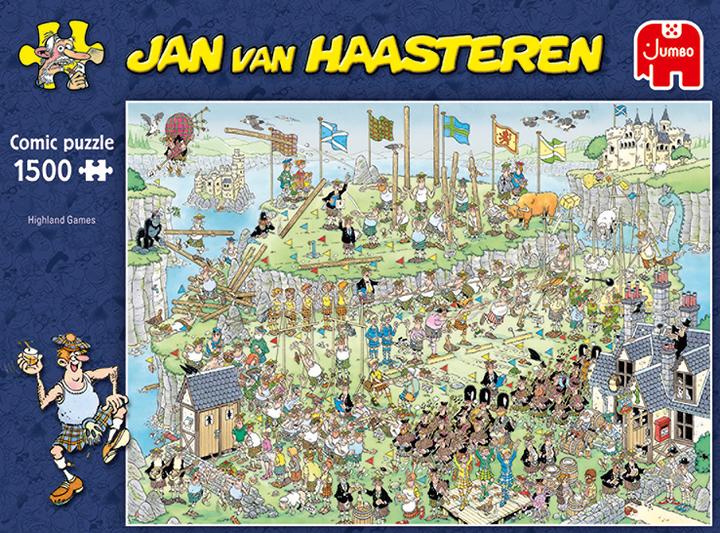 Produktbild Jumbo Jan van Haasteren Highland Games 1500 Teile (1500 Teile)