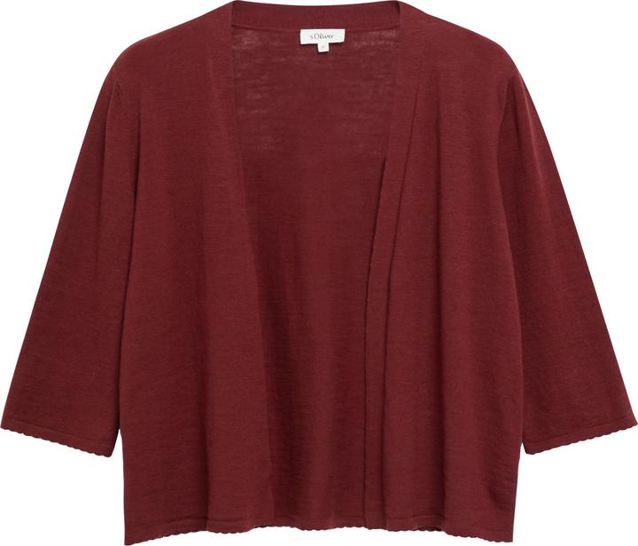 Produktbild s.Oliver Strickjacke mit Zierkante (48)