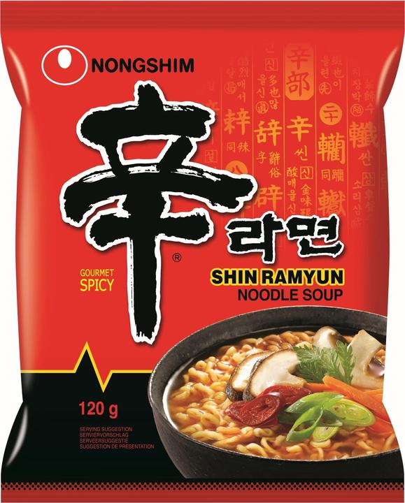 Nongshim Soupe de nouilles Shin Ramyun (120 g)