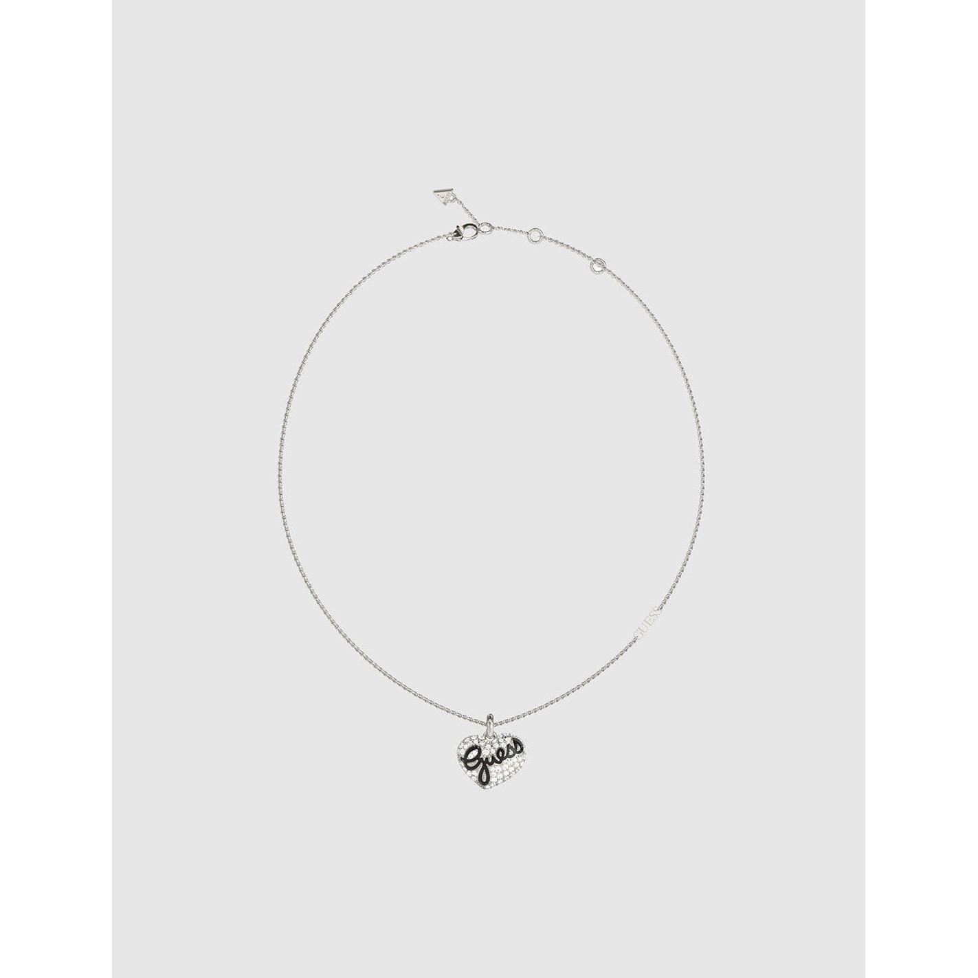 Guess, Collana, Jewellery JUBN04690JWRHT-U Collier Zilverkleurig, (Zilverkleurig)