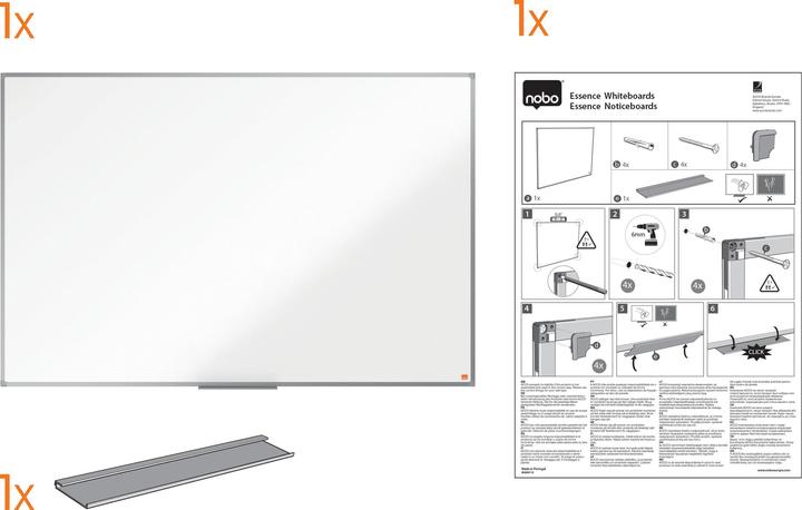 Image du produit Nobo Tableau blanc de base (120 x 240 cm)