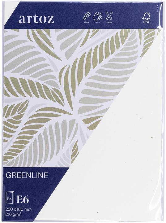 Actual product image Artoz Green Line Karten E6 birch (E6, 216 g/m²)