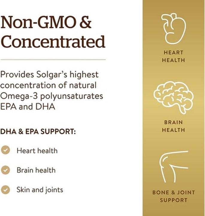 Produktbild Solgar Super Fisch Omega-3 Perlen (50 Stück, Kapseln, 255 g)