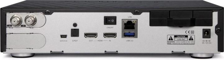 Actual product image Dreambox Dm 920 UHD 4k (8.19 GB, DVB-S2, CI+ slot, CI Shaft, Hard drive)