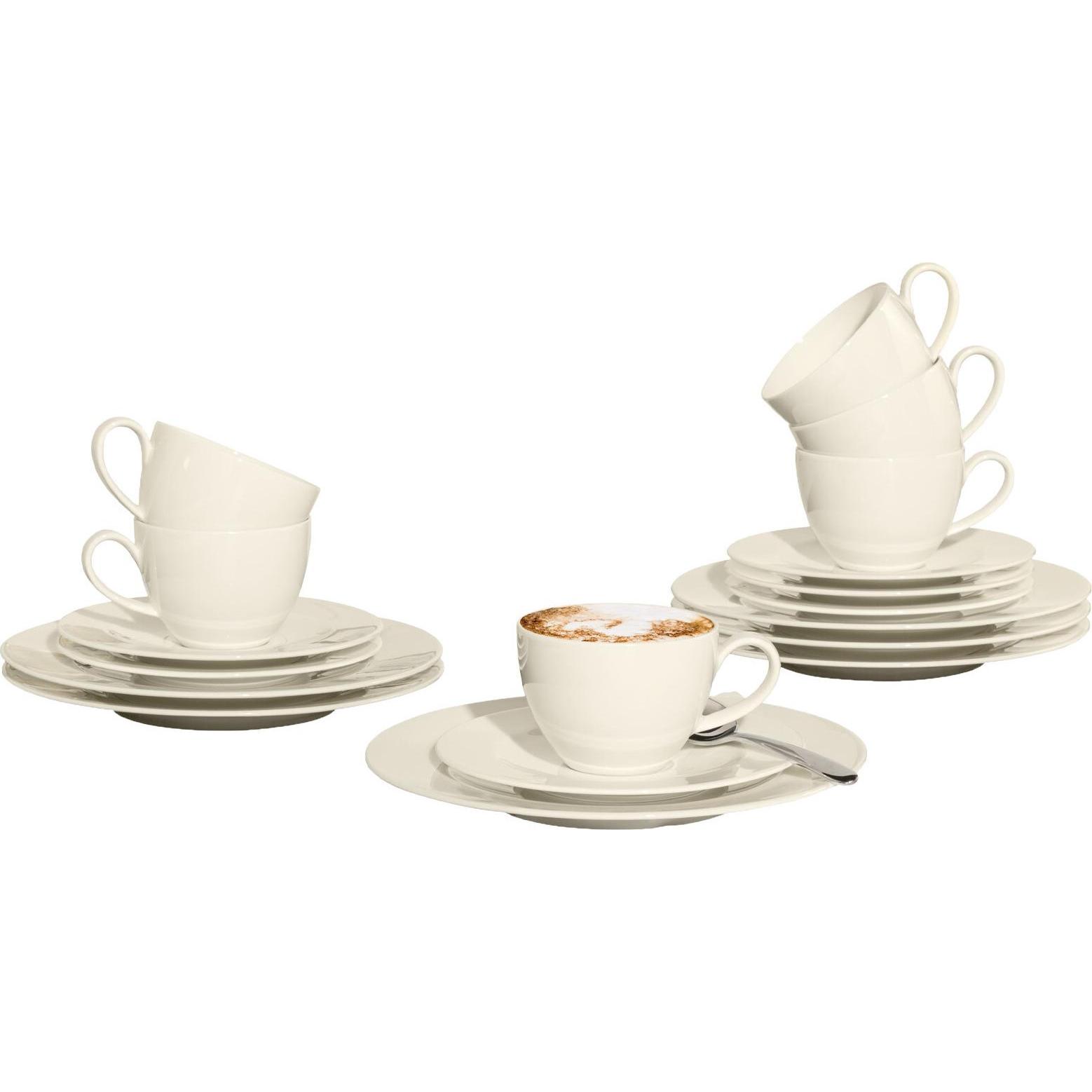 Seltmann, Geschirrset, Zoé Fine Diamond Kaffeeservice (6 Stück)