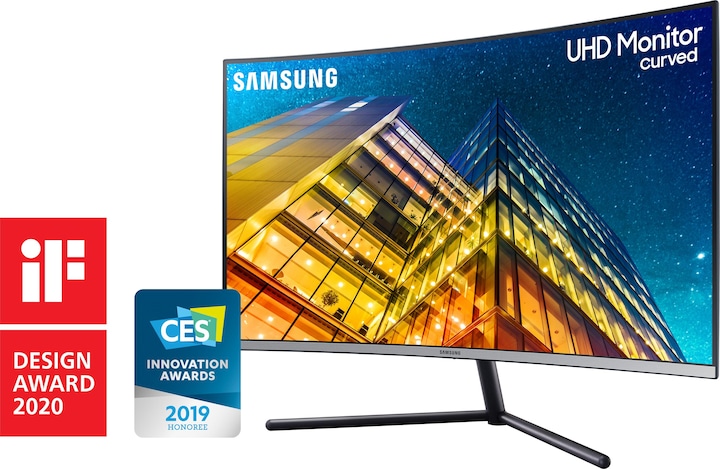 Actual product image Samsung UR59C (3840 x 2160 Pixels, 32")