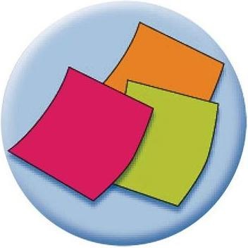 Actual product image Post-it Neon (76 x 76 mm)