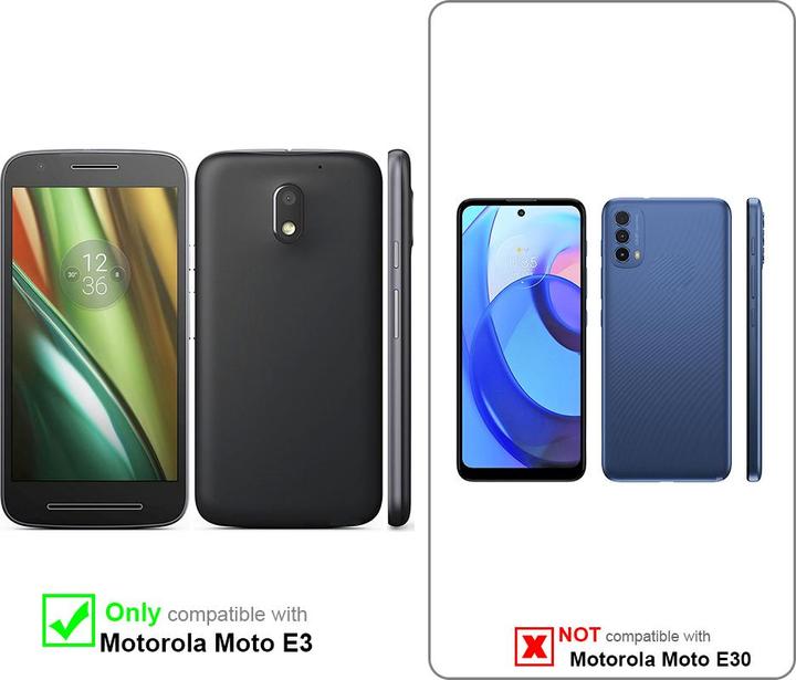 Actual product image Cadorabo Chain case for Motorola MOTO E3 necklace cover adjustable