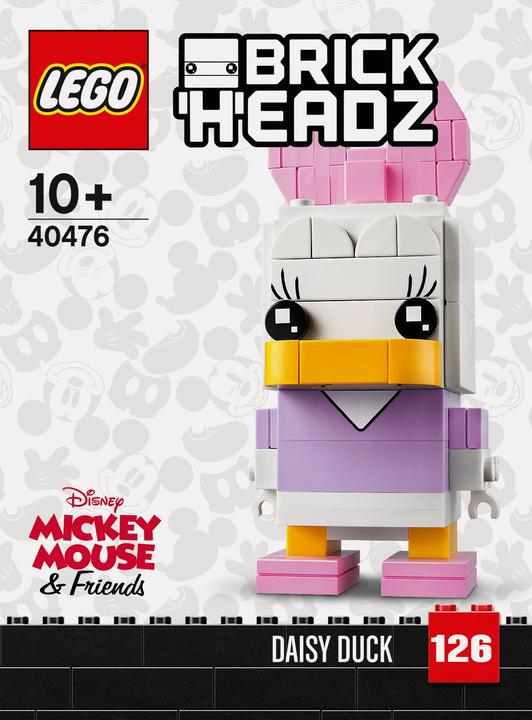 Image du produit LEGO BrickHeadz Daisy Duck 40476 (40476, LEGO Brickheadz, LEGO difficiles à trouver)