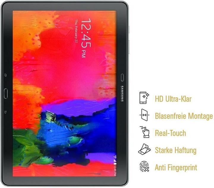 Produktbild Protectorking 2x Premium Displayschutzfolie 3D KLAR (2 Stück, Galaxy Note Pro 12.2)