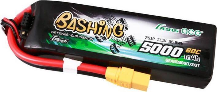 Produktbild Gens Ace Battery GensAce 5kmAh 11.1V 60C 3S1P,XT90 Plug (11.10 V, 5000 mAh)