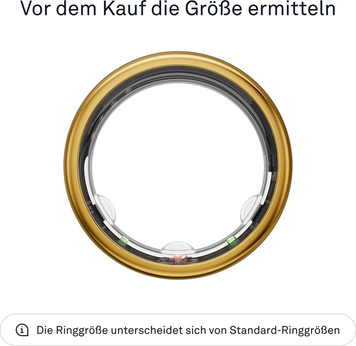 Image du produit Oura Ring Gen3 Horizon (11, Or)