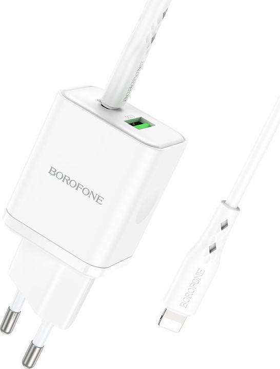 Actual product image Borofone Charger incl. Lightning cable (20 W)