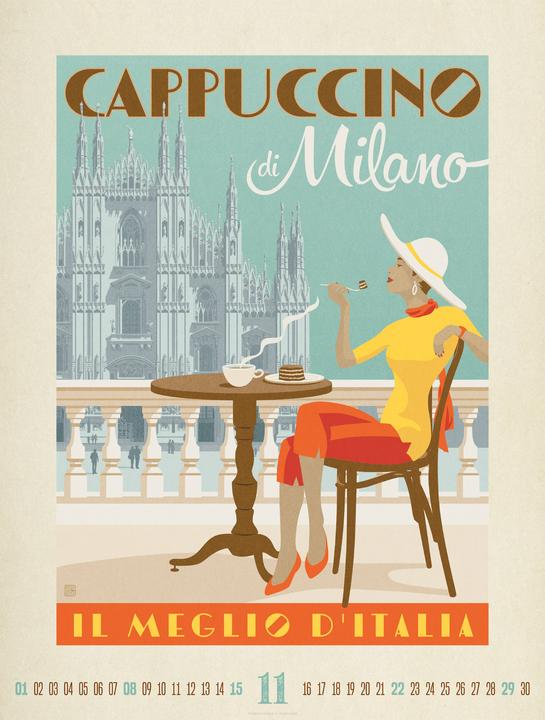Image du produit Coffee Time - Kaffee-Plakate Kalender 2026 (Couverture rigide, Allemand, Anglais, Espagnol, Français)