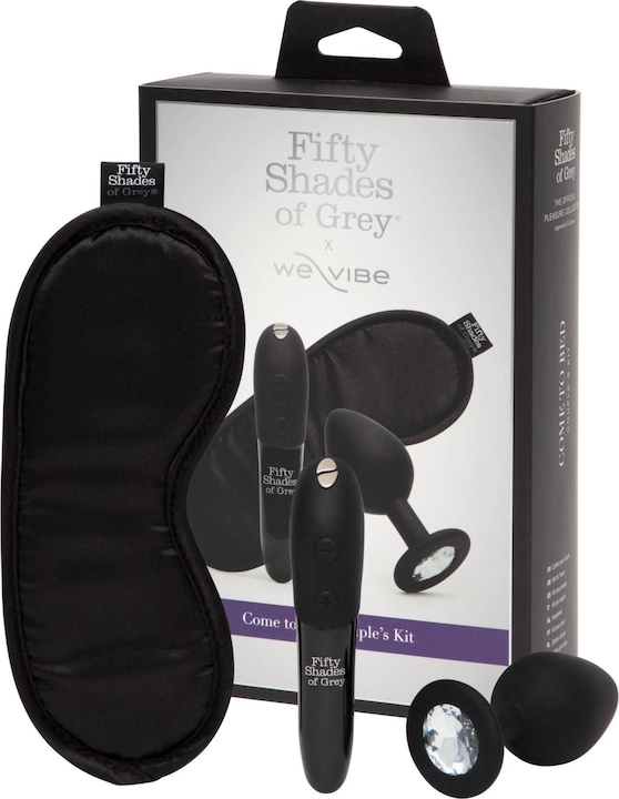 Fifty Shades of Grey Come to Bed Couples Kit