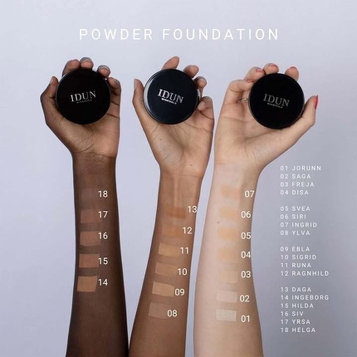 Image du produit IDUN Minerals Fond de teint Poudre-IDUN Fond de teint poudre Disa Light Medium Neutral (Lumière neutre, MOYEN)