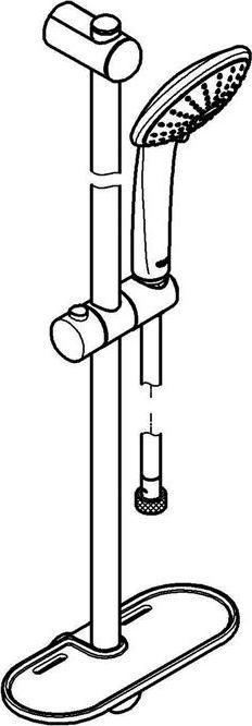 Produktbild Grohe Euphoria 110 Mono Brausestangenset
