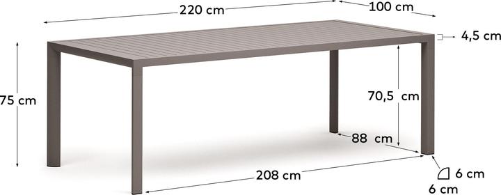 Image du produit Kave Home Culip (220 cm)