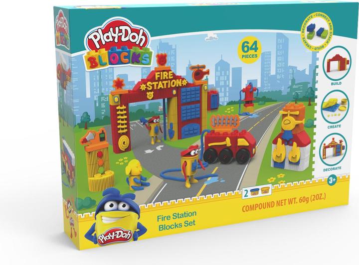 Produktbild Grandi Giochi Play Doh Blocks Set Station