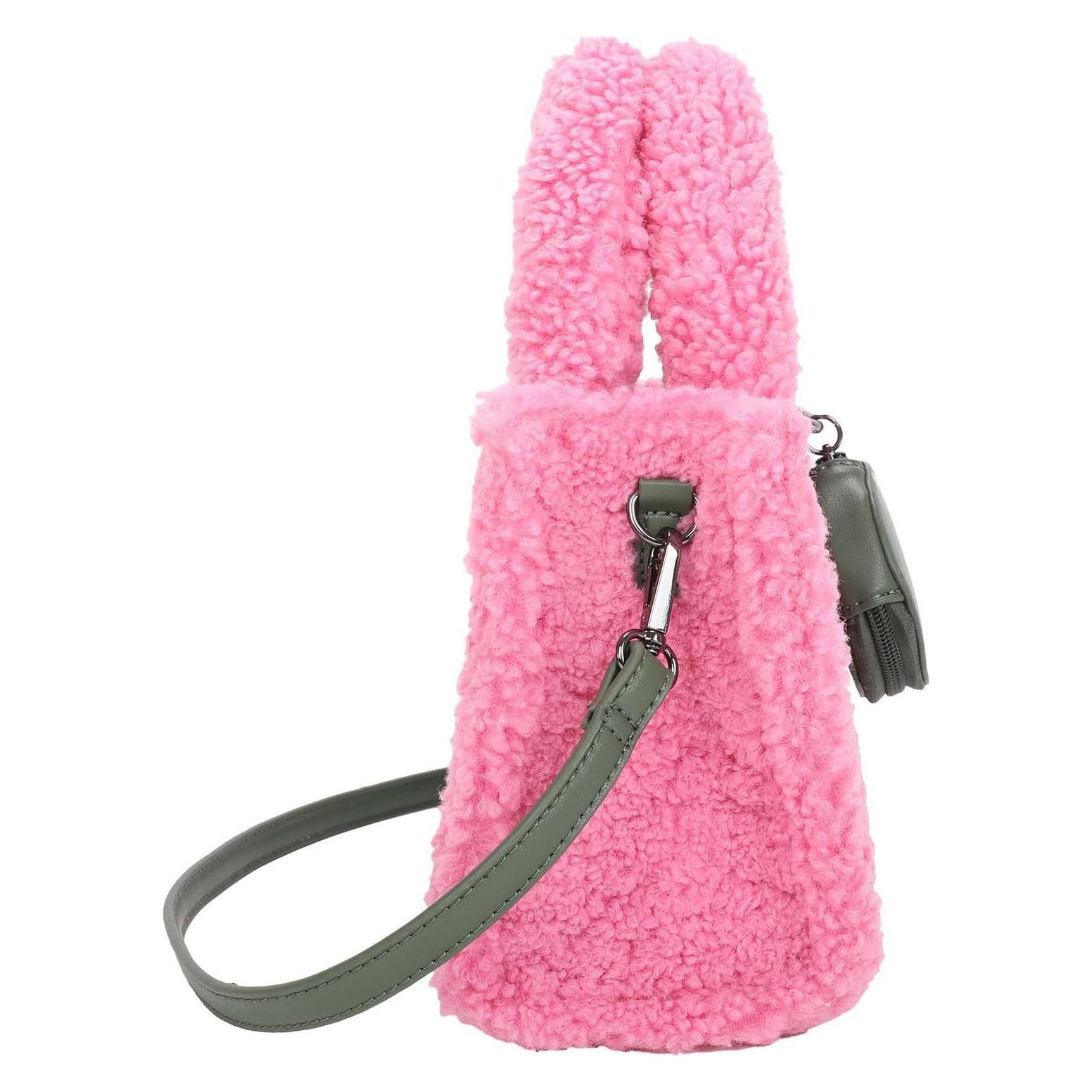 Buffalo, Damen, Handtasche, Fur Boxy02 Crossbody Bag, Pink