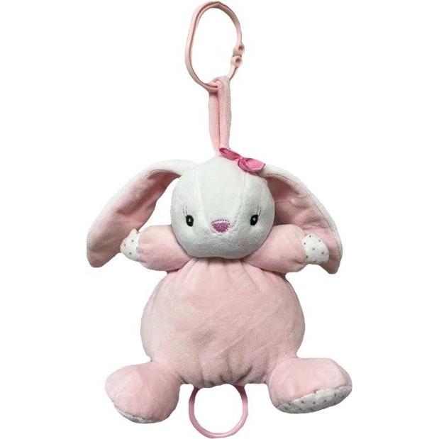 Tullo, Spieluhr, KanninchenSpieluhr mit Bogen 18 cm