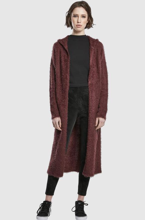 Produktbild Urban Classics Ladies Hooded Feather Cardigan (S)