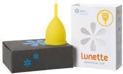 Produktbild Lunette Menstruationstasse lucia gelb