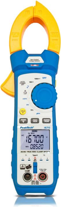Peaktech P 1670 Current clamp meter (CAT III 600V, CAT II 1000V)
