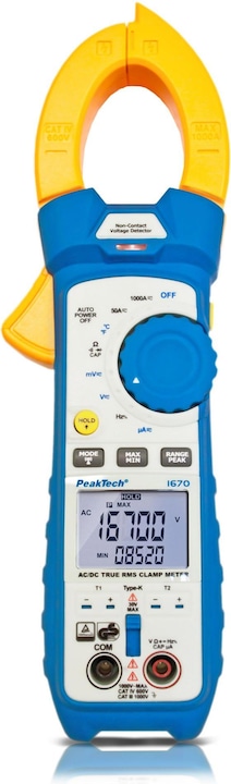 Produktbild Peaktech P 1670 Stromzangenmessgerät (CAT III 600V, CAT II 1000V)