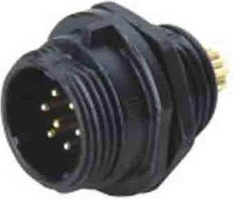 Produktbild RS PRO 2W front mount small cable plug IP68 13A