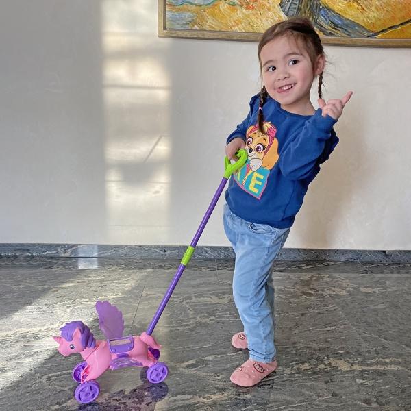 Actual product image Kögler Unicorn on a stick to push
