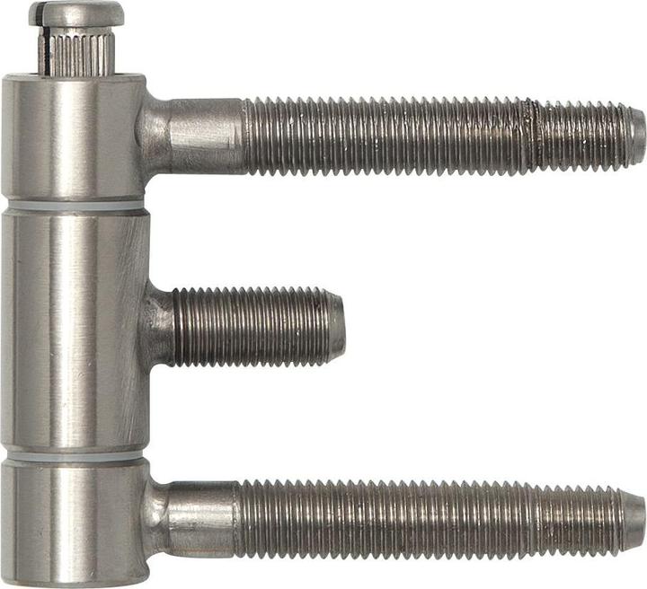 Produktbild SFS Stahlzargenband (Türband) 3-teilig, Einbohrband 18x61mm, Edelstahl