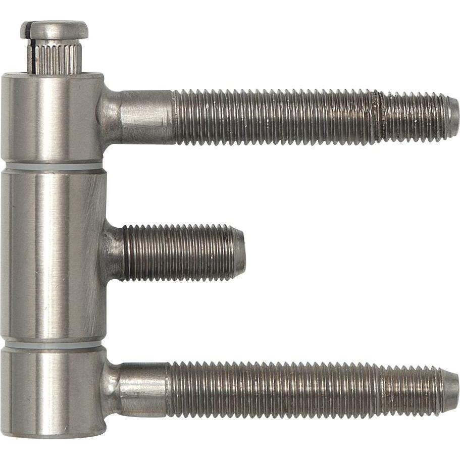 SFS, Türbeschlag + Scharnier, Stahlzargenband (Türband) 3-teilig, Einbohrband 18x61mm, Edelstahl