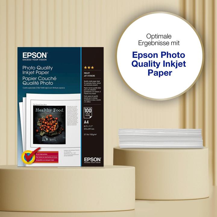 Produktbild Epson Photo Quality Ink Jet (102 g/m², A4, 100 x)