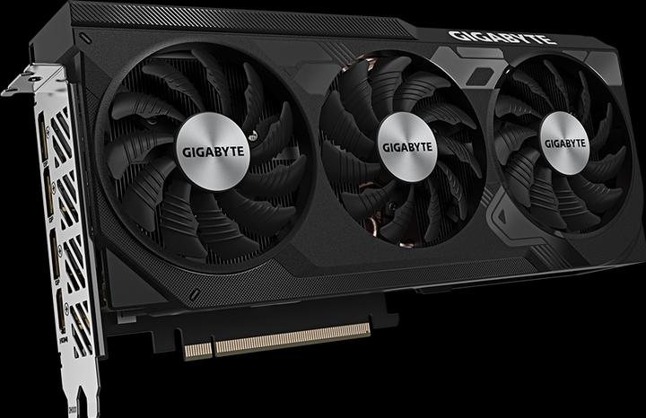 Actual product image Gigabyte GeForce RTX 4070 Ti WINDFORCE OC (12 GB)