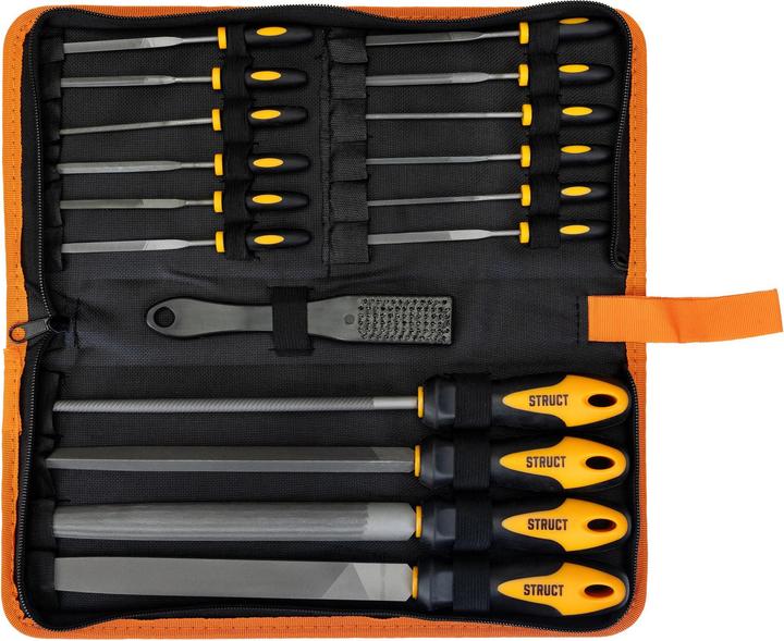 Produktbild Struct Feilenset 17-teilig 200/100 mm, Länge: 100 mm, 200 (200 mm)