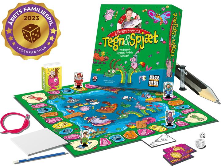 Actual product image Danspil - Lakses Tegn & Spjaet (14094)