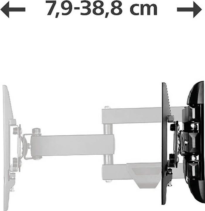 Image du produit Hama Support mural pour téléviseur (Mur, 25 kg, 19" - 50")