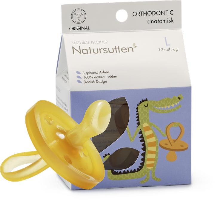Actual product image Natursutten orthodontic pacifier (NTS01 02837) (from 12 m.)
