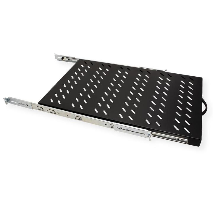 Actual product image Value 19"-Fachboden, 1HE, ausziehbar, T <= 1000mm