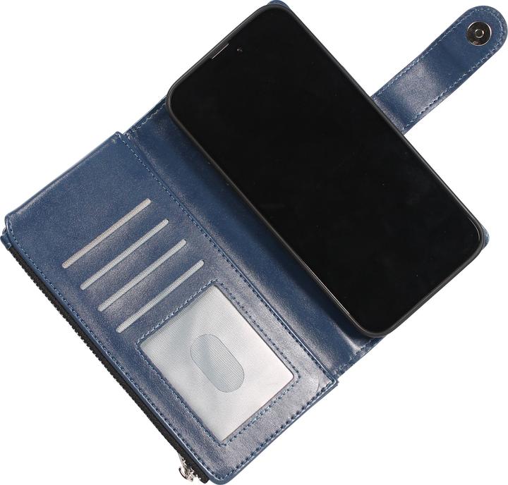 Produktbild PhoneLook Hülle Brieftaschen-Hülle luxuriös und raffiniert mit Magnet Verschluss & Münz- und Kartenfach (Apple iPhone 15 Pro)